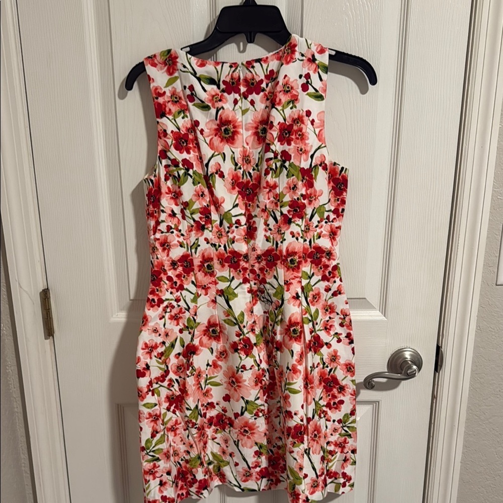 Polo by Ralph Lauren Floral Dress in Red and Green - Picture 3 of 3